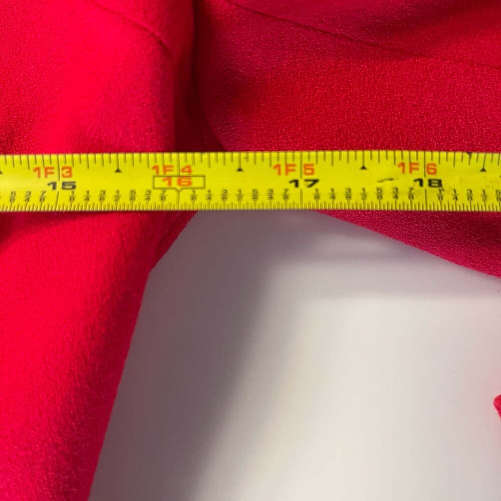 BICCI by Florine Wachter Skirt Suit Size 4 Red 2 Piece - Picture 7 of 10